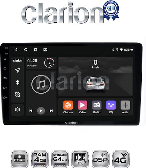 Clarion Car Audio System for Ford Focus / Mondeo / Galaxy / S-Max 2006-2014 (Bluetooth/USB/WiFi/GPS/Apple-Carplay/Android-Auto)