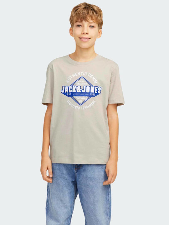 Jack & Jones Παιδικό T-shirt Grey