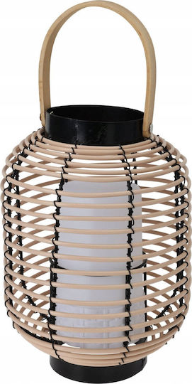 Home&Styling Collection Διακοσμητικό Φωτιστικό LED Θερμό Λευκό Φαναράκι 18εκ.