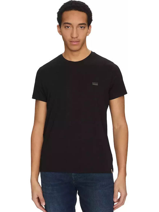 Boss T-shirt Μαύρο