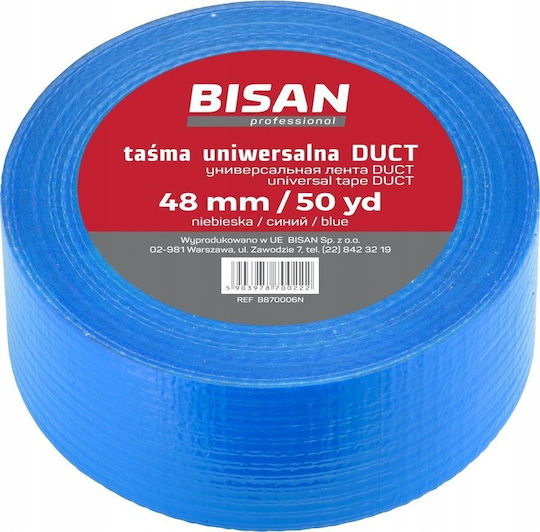 Bisan Taśma Uniwersalna Duct 48mm/50mb Niebieska 24