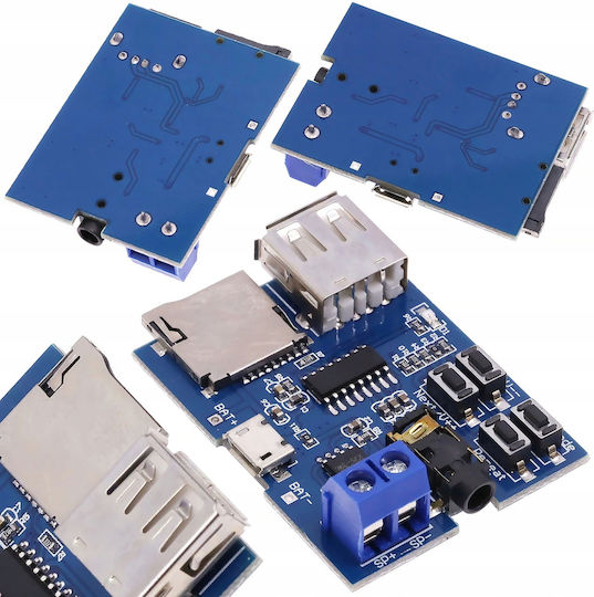 Rosfix MP3-Player Einheit USB Micro SD