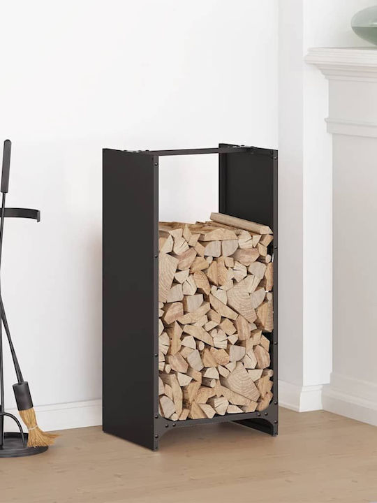 vidaXL Brennholz Hölzernes Regal Holzlagerung 4...