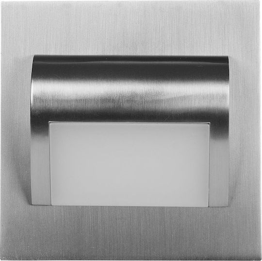 F&F Lumină De perete Alb 4cm
