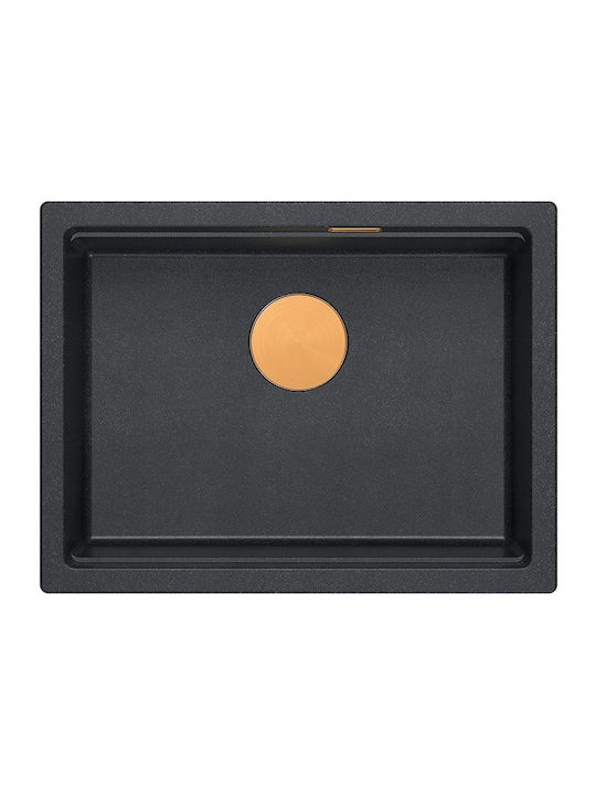 GraniteQ Drop-In Sink Synthetic Granite W59.5xD...
