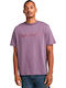 T-shirt Μωβ