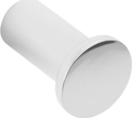 KFA Single Wall-Mounted Bathroom Rail Inox Silver