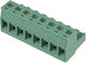 Connectors Βήμα 5,08mm 8p