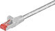 Goobay S/FTP Kat.6 Ethernet-Netzwerkkabel 0.15m...