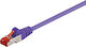 Goobay S/FTP Kat.6 Ethernet-Netzwerkkabel 0.15m...