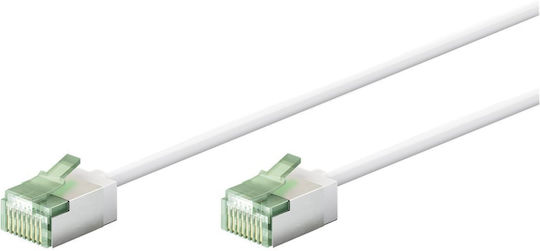 Goobay U/FTP (STP) Καλώδιο Δικτύου Ethernet 0.15m Λευκό