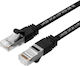 Lanview S/FTP Cat.6a (Gigabit) Network Cable Ethernet 30m Black