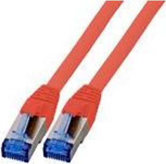 EFB S/FTP Cat.7 (10Gbps) Cablu De Rețea Ethernet 0.25m Roșu