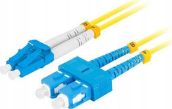 Lanberg Οπτική Ίνα SC/UPC-LC/UPC 0.5m Κίτρινη Lanberg Οπτική Ίνα SC/UPC-LC/UPC 0.5m Κίτρινη