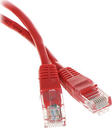 Belkin U/UTP Cat.5e Мрежов Кабел Ethernet 1м Червен