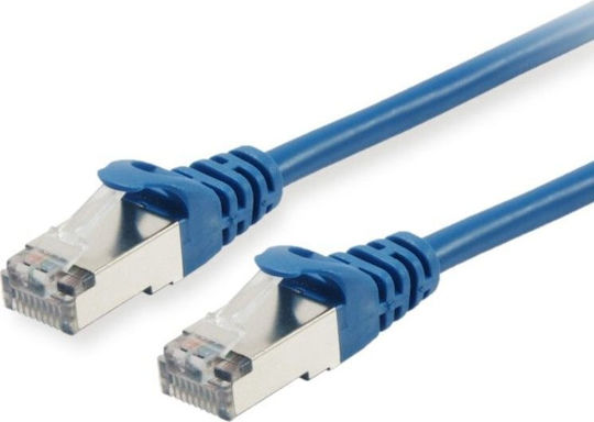 Equip S/FTP Cat.6a (Gigabit) Мрежов Кабел Ethernet 25м Син
