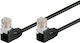 Wentronic U/UTP Cat.5e Ethernet Network Cable 10m Black