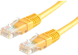 Value U/UTP Cat.6 Καλώδιο Ethernet 1m Κίτρινο