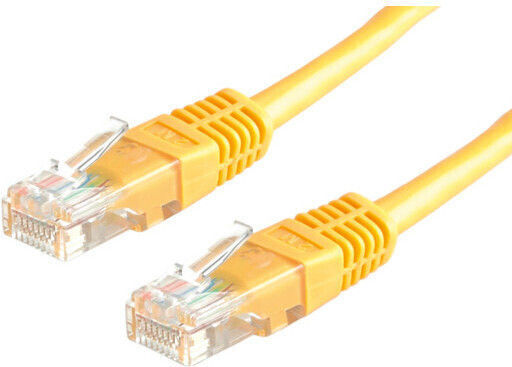 Value U/UTP Cat.6 (Gigabit) Καλώδιο Δικτύου Ethernet 1m Κίτρινο