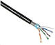 Lynx U/UTP Kat.5e Ethernet-Netzwerkkabel 305m Schwarz 1Stück