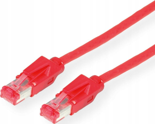 HP U/UTP Кат.6 Кабел за Ethernet мрежа 2м Червен 1бр