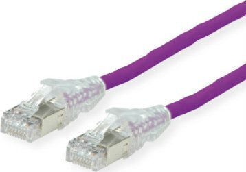 Triton S/FTP Cat.6a Ethernet Network Cable 2m Purple 1pcs