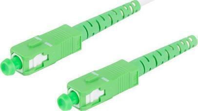 Lanberg Optical Fiber Cable SC/APC-SC/APC 40m White