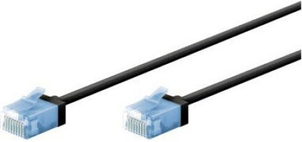 Goobay U/UTP Cat.6a (Gigabit) Network Ethernet Cable 0.25m Black