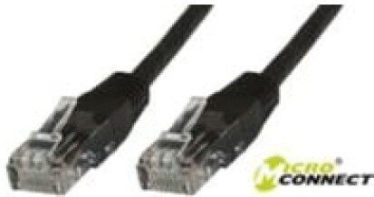 Microconnect U/UTP Cat.6 Ethernet Network Cable 3m Black 6pcs