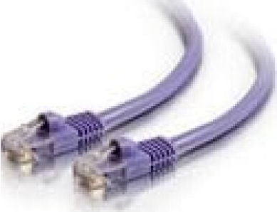 C2G U/UTP Cat.5e Ethernet Network Cable 1.5m Purple 1pcs