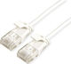 Roline U/UTP Cat.6a (Gigabit) Мрежов Кабел Ethernet 5м Бял