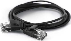Wantec U/UTP Cat.6a Мрежов Кабел Ethernet 0.25м Черен Wantec U/UTP Cat.6a Мрежов Кабел Ethernet 0.25м Черен