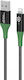 Microconnect USB-A to Lightning Cable Μαύρο 2m