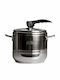 Orion Deep Stainless Steel Pot 7lt / 22cm