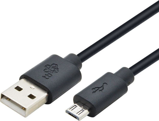 TB Print Редовна USB 2.0 до микро USB кабел Черен 3м (AKTBXKU2PBAW30B) 1бр