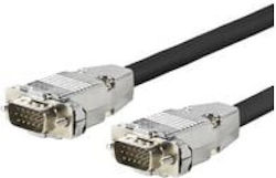Vivolink Cable VGA male - VGA male Μαύρο 10m