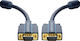 Clicktronic Кабел VGA мъжки - VGA мъжки Син 3м