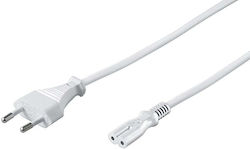 Microconnect IEC C7 - IEC C7 Cable 5m White (PE030750W) Microconnect IEC C7 - IEC C7 Cable 5m White (PE030750W)