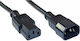 InLine IEC C13 / IEC C14 - IEC C13 / IEC C14 Cable 1.8m Μαύρο 16632