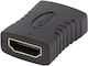 Lanberg Конвертор HDMI мъжки към HDMI женски Черен 1бр
