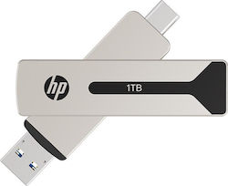 HP 911 Pro 1.0TB USB 2.0 Ασημί HP 911 Pro 1.0TB USB 2.0 Ασημί