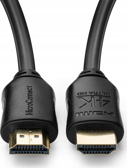 Microconnect Cable HDMI male - HDMI male 10m Μαύρο