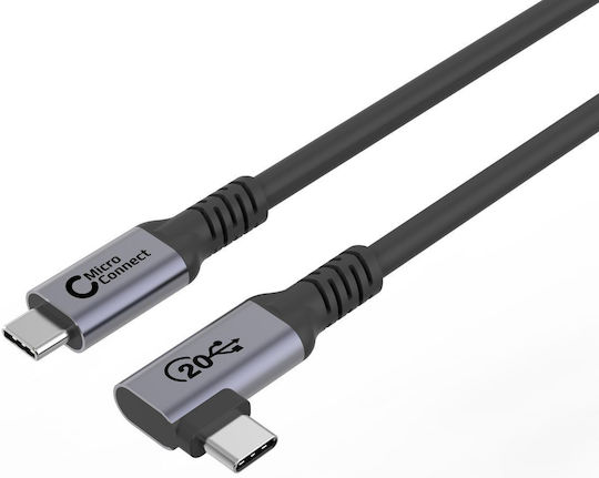 Microconnect USB 3.2 Kabel USB-C männlich - USB-C 100W PD Schwarz 4m USB3.2CC4-A