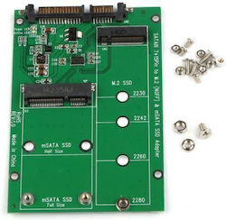 MicroStorage M.2 Ngff Adaptor Verde (MSNX1100)