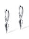 Men's Hoop Earrings Shield Stainless Steel Tribute 0130553701