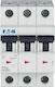 Eaton Leitungsschutzschalter 3p Z 3a 15ka AC FAZ-Z3/3 278922