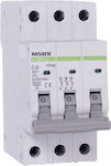 Noark Automatic Circuit Breaker 16A Triple-pole