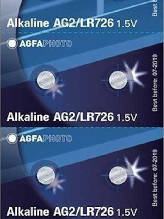 AgfaPhoto Αλκαλικές Μπαταρίες Ρολογιών LR59 1.5V 10τμχ