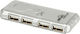 Value USB Хъб 10 Порта USB 2.0 с Връзка USB-A Сребрист