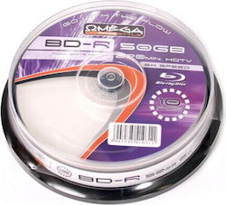 Omega Записваеми BD-R 50GB 10 бр Omega Записваеми BD-R 50GB 10 бр